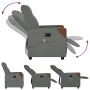 Sillón reclinable de masaje eléctrico tela gris oscuro by , Armchairs - Ref: Foro24-3323999, Price: 257,15 €, Discount: %