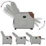Sillón reclinable elevable de tela gris nube de , Sillones - Ref: Foro24-3324005, Precio: 271,97 €, Descuento: %