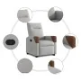 Sillón reclinable elevable de tela gris nube de , Sillones - Ref: Foro24-3324005, Precio: 271,97 €, Descuento: %