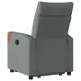 Sillón reclinable elevable de tela gris oscuro von , Sessel - Ref: Foro24-3324007, Preis: 285,20 €, Rabatt: %
