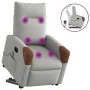 Sillón de masaje reclinable de pie de tela gris nube von , Sessel - Ref: Foro24-3324013, Preis: 289,90 €, Rabatt: %