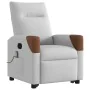 Sillón de masaje reclinable de pie de tela gris nube von , Sessel - Ref: Foro24-3324013, Preis: 289,90 €, Rabatt: %