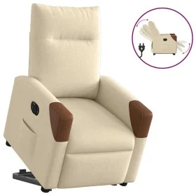 Sillón eléctrico reclinable elevable de tela color crema von , Sessel - Ref: Foro24-3324026, Preis: 323,93 €, Rabatt: %