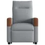 Sillón de masaje eléctrico reclinable elevable tela gris claro by , Armchairs - Ref: Foro24-3324030, Price: 339,78 €, Discoun...