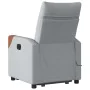 Sillón de masaje eléctrico reclinable elevable tela gris claro by , Armchairs - Ref: Foro24-3324030, Price: 339,78 €, Discoun...