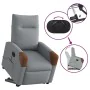 Sillón de masaje eléctrico reclinable elevable tela gris claro by , Armchairs - Ref: Foro24-3324030, Price: 339,78 €, Discoun...