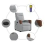 Sillón de masaje eléctrico reclinable elevable tela gris claro by , Armchairs - Ref: Foro24-3324030, Price: 339,78 €, Discoun...