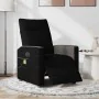Sillón reclinable de masaje eléctrico tela negro by , Armchairs - Ref: Foro24-3324047, Price: 256,42 €, Discount: %