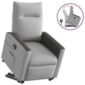 Sillón reclinable elevable de tela gris nube von , Sessel - Ref: Foro24-3324051, Preis: 273,65 €, Rabatt: %