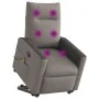 Sillón reclinable de masaje elevable tela gris taupé von , Sessel - Ref: Foro24-3324064, Preis: 303,58 €, Rabatt: %