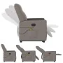 Sillón reclinable de masaje elevable tela gris taupé von , Sessel - Ref: Foro24-3324064, Preis: 303,58 €, Rabatt: %