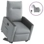 Sillón eléctrico reclinable elevable de tela gris claro by , Armchairs - Ref: Foro24-3324066, Price: 313,77 €, Discount: %