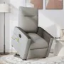 Sillón de masaje eléctrico reclinable elevable tela gris nube by , Armchairs - Ref: Foro24-3324072, Price: 342,14 €, Discount: %