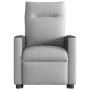 Sillón de masaje eléctrico reclinable elevable tela gris nube by , Armchairs - Ref: Foro24-3324072, Price: 342,14 €, Discount: %