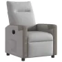 Sillón reclinable eléctrico de tela gris nube de , Sillones - Ref: Foro24-3324079, Precio: 235,99 €, Descuento: %