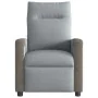 Sillón reclinable de masaje eléctrico tela gris claro by , Armchairs - Ref: Foro24-3324085, Price: 254,63 €, Discount: %