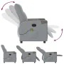 Sillón reclinable de masaje eléctrico tela gris claro by , Armchairs - Ref: Foro24-3324085, Price: 254,63 €, Discount: %