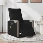 Sillón reclinable de masaje eléctrico tela negro by , Armchairs - Ref: Foro24-3324087, Price: 250,20 €, Discount: %