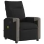 Sillón reclinable de masaje eléctrico tela negro by , Armchairs - Ref: Foro24-3324087, Price: 250,20 €, Discount: %