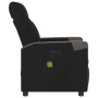 Sillón reclinable de masaje eléctrico tela negro by , Armchairs - Ref: Foro24-3324087, Price: 250,20 €, Discount: %