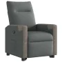 Sillón reclinable elevable de tela gris oscuro by , Armchairs - Ref: Foro24-3324091, Price: 272,07 €, Discount: %