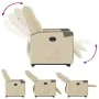 Sillón reclinable elevable de tela color crema von , Sessel - Ref: Foro24-3324093, Preis: 273,65 €, Rabatt: %