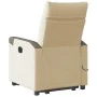 Silla de masaje reclinable de pie de tela color crema by , Armchairs - Ref: Foro24-3324098, Price: 287,48 €, Discount: %