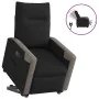 Sillón eléctrico reclinable elevable de tela negro by , Armchairs - Ref: Foro24-3324102, Price: 323,94 €, Discount: %