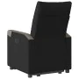 Sillón eléctrico reclinable elevable de tela negro by , Armchairs - Ref: Foro24-3324102, Price: 323,94 €, Discount: %