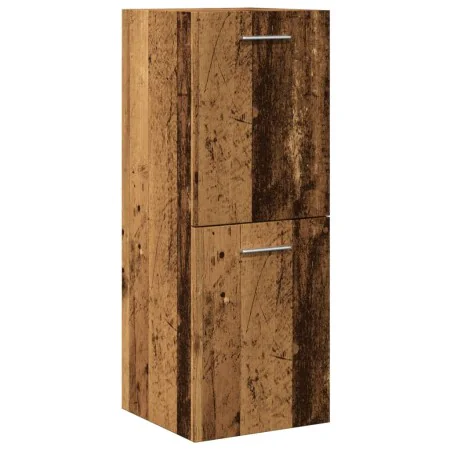 Armario pared baño madera ingeniería envejecida 30x30x80 cm de , Muebles de baño - Ref: Foro24-856218, Precio: 43,44 €, Descu...