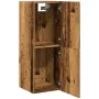 Armario pared baño madera ingeniería envejecida 30x30x80 cm de , Muebles de baño - Ref: Foro24-856218, Precio: 43,44 €, Descu...