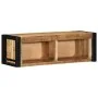 Mueble de TV madera maciza de mango rugosa 80x30x25 cm von , CD- und DVD-Speicher - Ref: Foro24-4015933, Preis: 110,57 €, Rab...