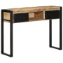 Mesa consola madera maciza mango 100x35x75 cm by , console tables - Ref: Foro24-4015927, Price: 169,11 €, Discount: %