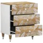 Mesita de noche madera maciza de mango 50x33x60 cm by , Nightstands - Ref: Foro24-4018673, Price: 104,25 €, Discount: %