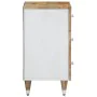 Mesita de noche madera maciza de mango 50x33x60 cm by , Nightstands - Ref: Foro24-4018673, Price: 104,25 €, Discount: %