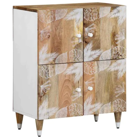Aparador de madera maciza de mango 60x33,5x75 cm von , CD- und DVD-Speicher - Ref: Foro24-4018690, Preis: 120,03 €, Rabatt: %
