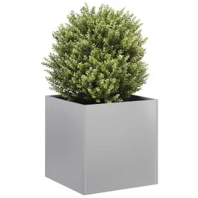 Jardinera 40x40x40 cm de acero galvanizado von , Töpfe und Pflanzgefäße - Ref: Foro24-860666, Preis: 51,13 €, Rabatt: %