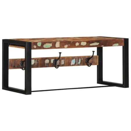 Perchero multicolor madera maciza reciclada 80x35x35 cm von , Hut- und Garderobenständer - Ref: Foro24-4015938, Preis: 72,26 ...