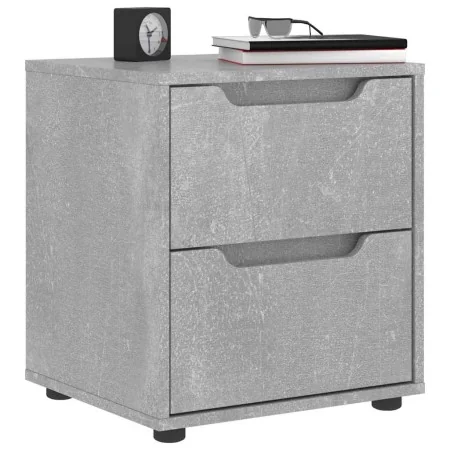 Mesilla de noche VISNES gris hormigón 45x40x50 cm von , Nachttische - Ref: Foro24-4108282, Preis: 74,79 €, Rabatt: %