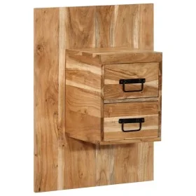Mesita de noche madera maciza de acacia 60x32x80 cm von , Nachttische - Ref: Foro24-4017529, Preis: 92,17 €, Rabatt: %