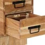 Mesita de noche madera maciza de acacia 60x32x80 cm de , Mesitas de noche - Ref: Foro24-4017529, Precio: 92,46 €, Descuento: %