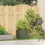 Jardinera de acero laminado en frío verde oliva 40x40x40 cm von , Töpfe und Pflanzgefäße - Ref: Foro24-860664, Preis: 50,82 €...