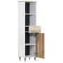 Mueble de baño madera maciza de mango 38x33,5x160 cm by , Bathroom furniture - Ref: Foro24-4018686, Price: 113,97 €, Discount: %