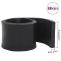 Borde de goma para quitanieves negro 80x15x2 cm by , Snowplow - Ref: Foro24-4103549, Price: 27,38 €, Discount: %