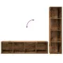 Estantería para libros 3 uds madera vieja madera de ingeniería de , Librerías y estanterías - Ref: Foro24-3328549, Precio: 16...