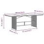 Set comedor para jardín 9 pzas y cojines ratán sintético marrón von , Gartensets - Ref: Foro24-3276777, Preis: 1,00 €, Rabatt: %