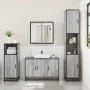 Set de muebles de baño 3 pzas madera contrachapada gris sonoma von , Badezimmermöbel - Ref: Foro24-3300953, Preis: 238,22 €, ...
