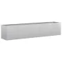 Jardinera 200x40x40 cm de acero galvanizado by , Pots and planters - Ref: Foro24-860687, Price: 98,14 €, Discount: %