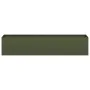 Jardinera de acero laminado en frío verde oliva 200x40x40 cm von , Töpfe und Pflanzgefäße - Ref: Foro24-860685, Preis: 132,02...