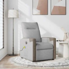 Sillón de masaje reclinable de tela gris nube von , Sessel - Ref: Foro24-4104843, Preis: 203,55 €, Rabatt: %
